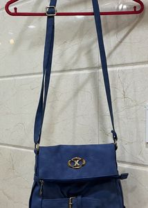 Blue Sling Bag