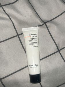Minimalist SPF 50 Sunscreen