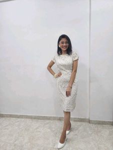 Elegant White One Peice