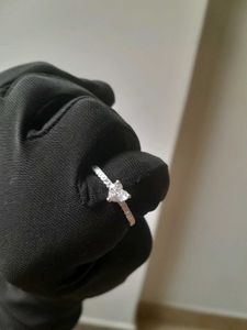 AD Heart Ring ajustable (Anti Tarnish)