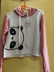 Panda Labubu  Print Hoodie