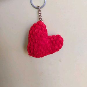 One Heart Keychain