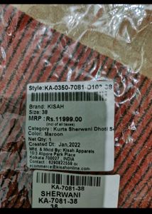 Royal Sherwani - Set Of 3