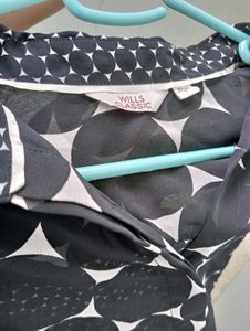 See Through Black Shirt