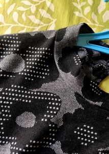 Dorothy Perkins Foral Black &amp; Grey Bodycon Dress