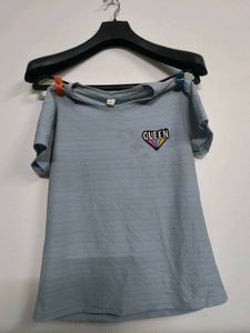 Sky Blue Women Top