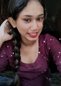 Purple Printed Kurta