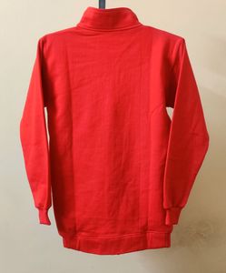 Red Color Exclusive Zipper Unisex Style