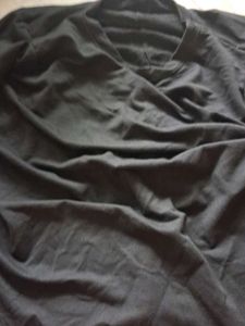 Dark Gray Long Sleeve Top