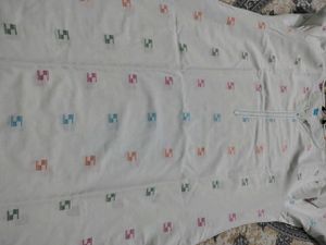White Printed kurta
