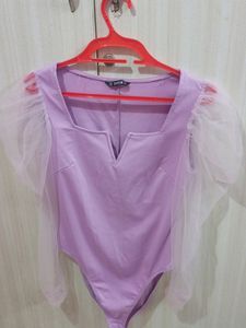 Lavender bodysuit