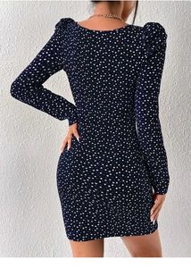 Polka Dot Mini Dress