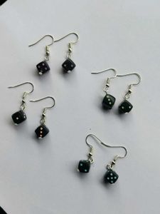 Dice Dangle Earrings Any One