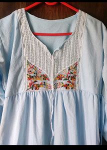 Boho Embroidered Dress