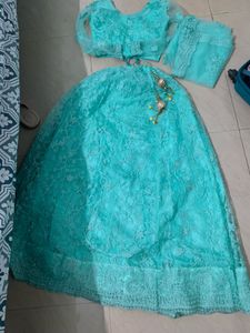 Lehenga With Dupatta And Blouse