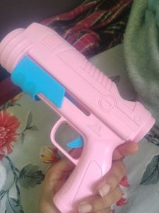 Pink Bubble Gun