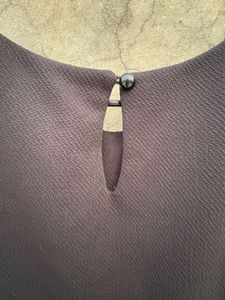 Chic Black Peplum Top