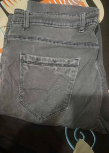 Stylish Gray Denim Jeans