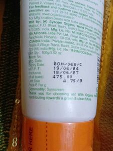 Organic Harvest Sunscreen