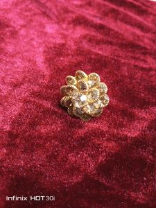 Golden Diamond Ring