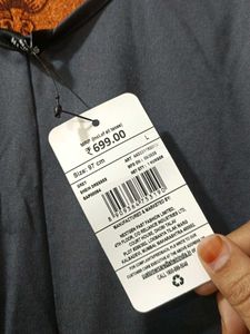 Elegant Grey Midi Slit Dress