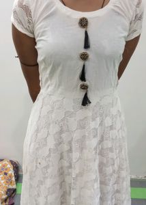 LONG GOWN WITH SHURGE 🤩