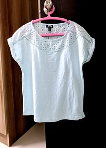 Sky Blue Top = Medium