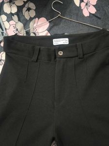 Black Wide Leg Trousers