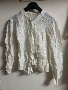 White Knit Cardigan