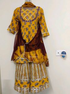 peplum with sharara