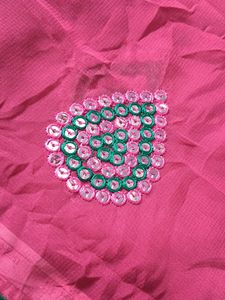 New Rose Saree
