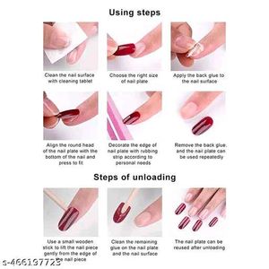 Press-On Nail Set ( white )