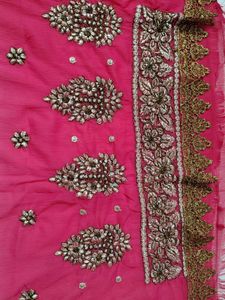 Rose Pink Dress Material