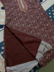 New Silk Kurti - 38 Size