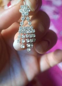 Stone Jhumka Earrings For Party And Daily Use