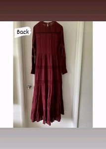 Maroon Party wear Dress