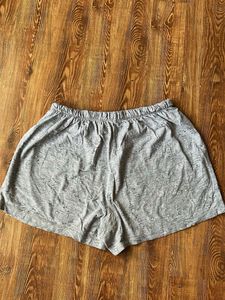 Cute Gray Pajama Shorts