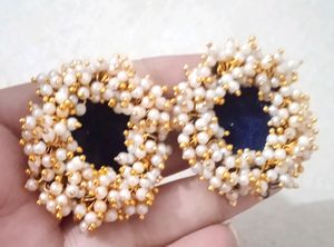 Handmade Fabric  Earrings