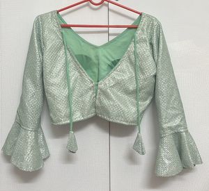 New Padded Sequence Blouse