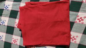 Red Cotton Caney Polo Shirt
