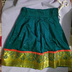Pattu Pavadai for Little Girls