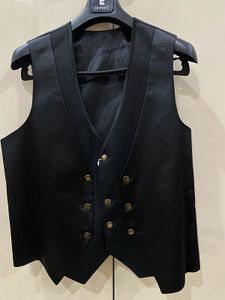 Premium Royal Black Tuxedo- Blazer-waistcoat-Bow