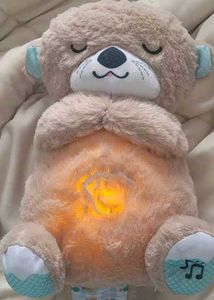 Breathing Teddy bear newly born kids toys