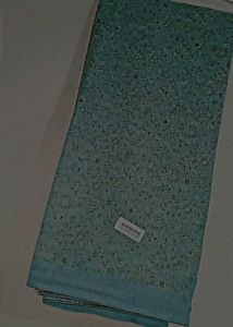 Embroidered Seafoam Green Fabric
