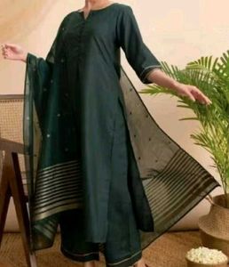 Green Kurta Set!🌷💚