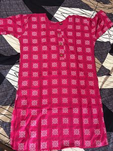 Pink Kurti For Women