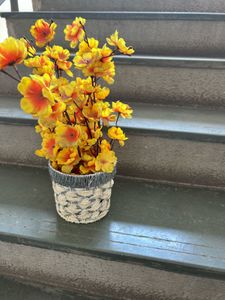 Floral Arrangement in Woven Basket