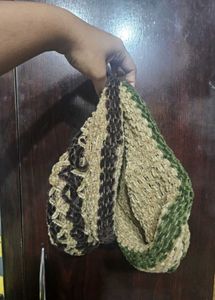 Set of Green and Brown Hat &amp; Scrarf