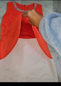 Girls Orange Dress