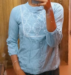 Top With Embroidery Designs